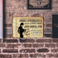 thumbnail image 4 of Placa Bruce Springsteen Chapa Metal para Accesorios Bar Club, 4 of 9