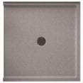 thumbnail image 4 of Swan Solid Surface 37'' x 38'' Single Threshold Shower Base, 4 of 7