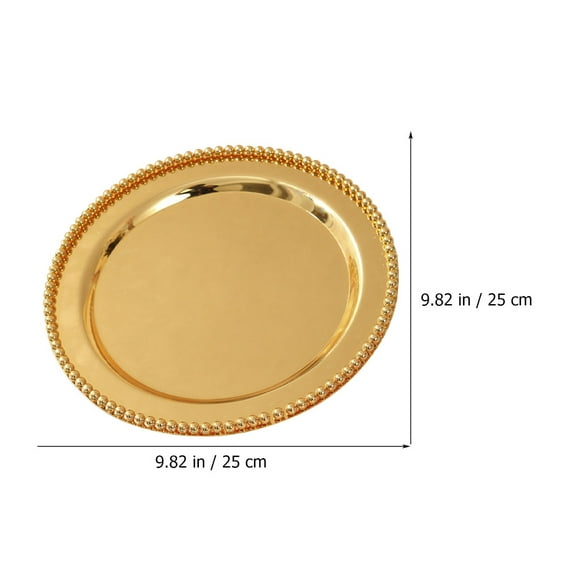 Masteelf Iron Fruit Plate Multifunctional Tray Dinner Party