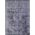 thumbnail image 1 of Ahgly Company Indoor Rectangle Mid-Century Modern Purple Oriental Area Rugs, 8' x 10', 1 of 6