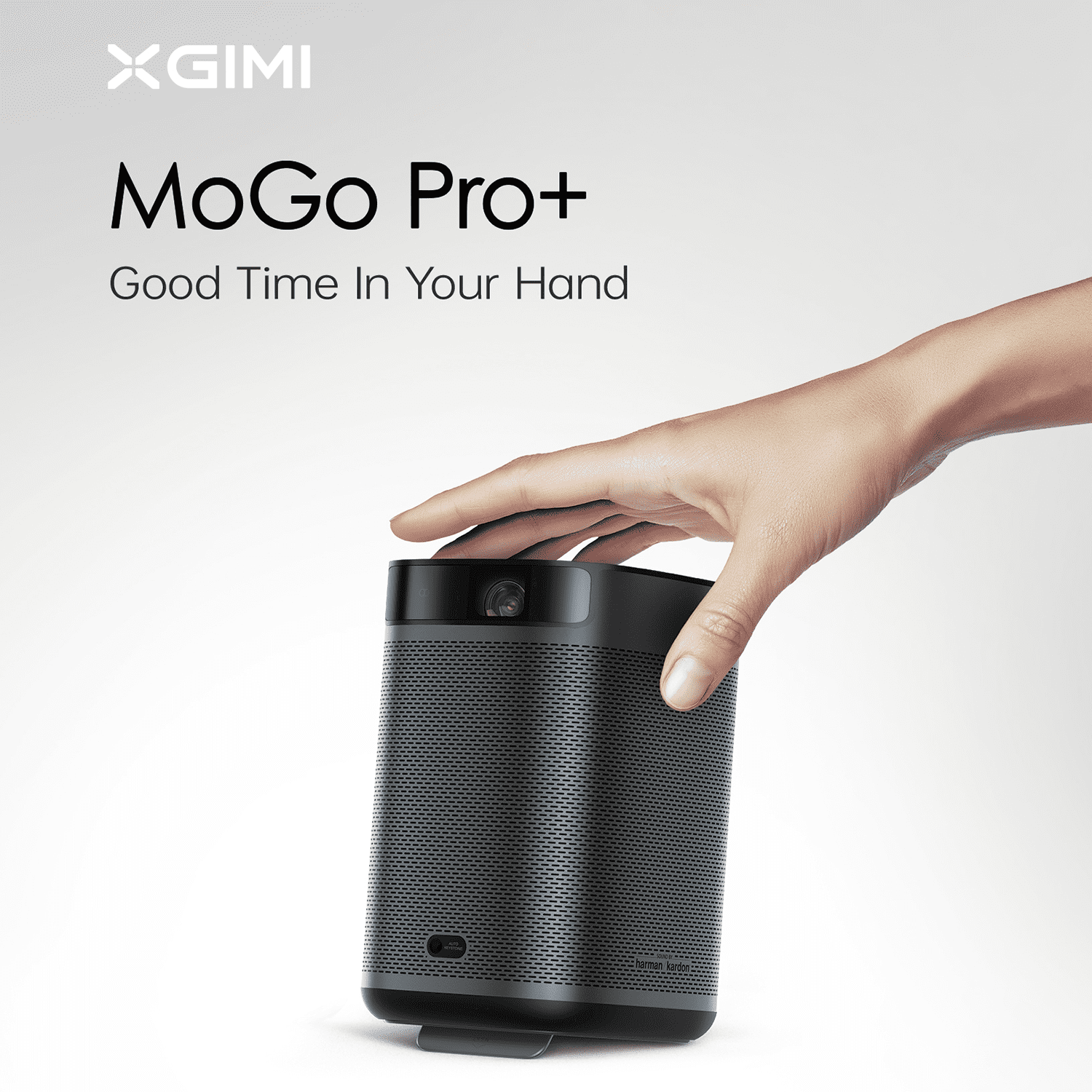 XGIMI MoGo Pro+ 1080 P Portable Projector, Android TV 9.0, FHD