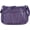 Purple, variant on Crossbody Bags For Women Pocketbooks Soft PU Leather Purses and Handbags Multi Pocket Shoulder Bag