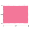 thumbnail image 2 of Party Central Club Pack of 600 Candy Pink Disposable Table Placemats 13", 2 of 2