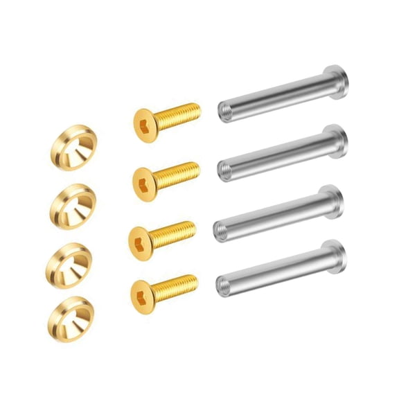High Strength PC Cooling Fan Screws Universals Compatibility Toolless Installation for Enthusiasts
