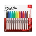thumbnail image 3 of (3 pack) Sharpie Permanent Markers, Fine Point, Assorted Colors, 12 Count, 3 of 8