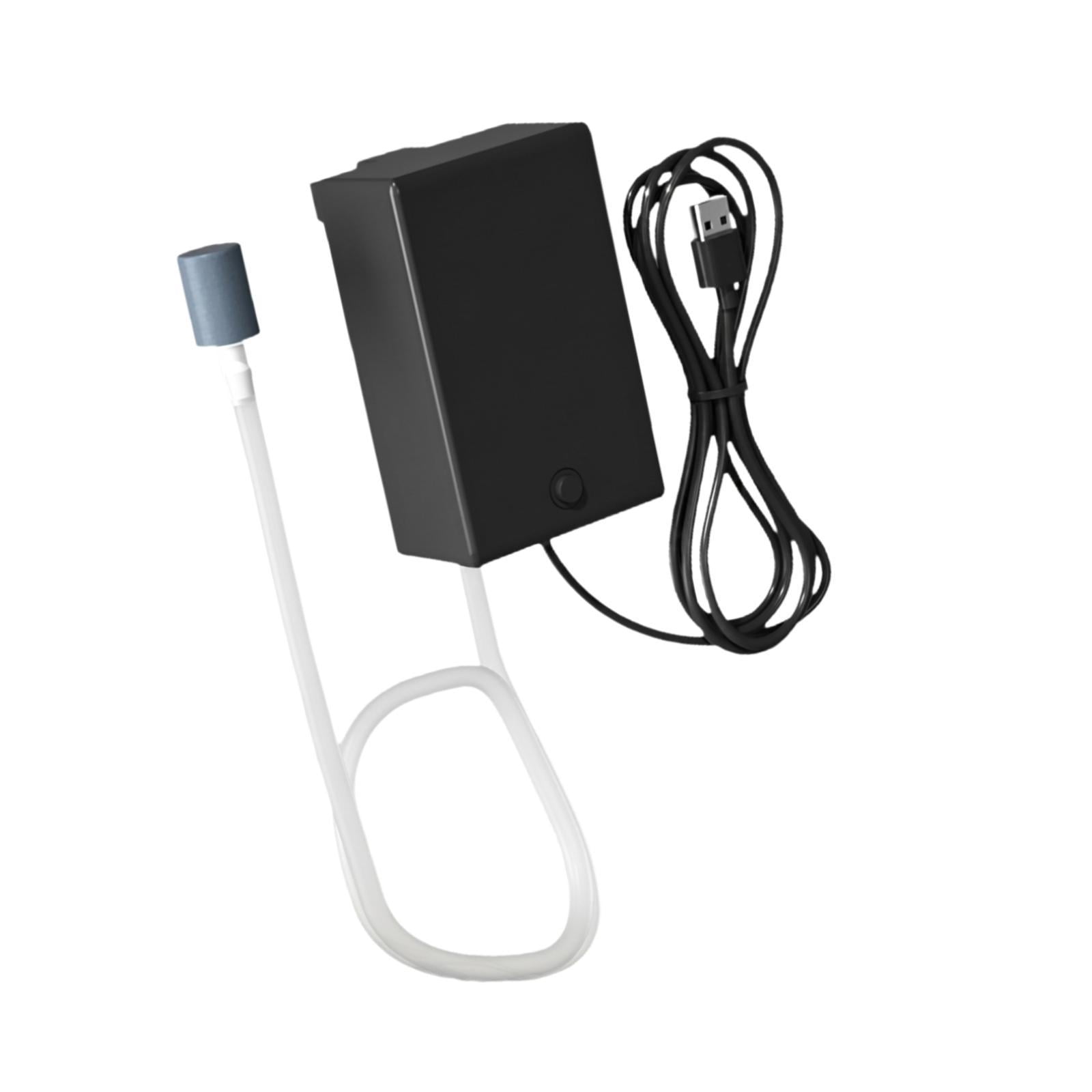 Bvdfgk Air Pump, Fish Pump, Portable Silent Powerful Aerator for Household Aquarium No Nano Air Disk