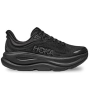 Hoka Womens Bondi 9 Sneaker, Black/Black, 9