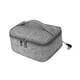 thumbnail image 4 of Bolsa de almuerzo calentada por USB, calentador de alimentos de tela Oxford, reutilizable, portátil con cremallera Gris, 4 of 9