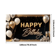 thumbnail image 3 of Yatrandify Decorative Design Happy Birthday Banner Balloon Decoration Celebration Banner for Birthday Party Indoor Decoration Photo Shoot, 3 of 8