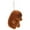 Brown, variant on Cute Capybara Plush Ornament Stuffed Toy Pendant Key Chain Backpack Hanging Charm