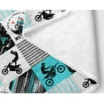 thumbnail image 4 of Flamingo Throw Blankets, Just A Girl Who Loves Flamingos Cozy Warm Bed Couch Blanket, Pink Girls White Fleece Flannel Throws to Decorate The Room and Bedroom, 4 of 5