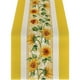 thumbnail image 2 of Xihbxyly Mantel de Girasoles, Funda de Lino con Vibrante Diseño Floral, Tela Resistente a Las Manchas, Varios Tamaños, Decoración para Comedores y Reuniones Familiares, Fácil de Limpiar., 2 of 7