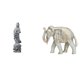 thumbnail image 1 of Adorno De Piedra Guan Yin, Decoración Budista Feng Shui, Escultura Rústica De Animal, Figura De Elefante De Madera Coleccionable Para Interior, Pasillo, Dormitorio, Chimenea, Escritorio,, 1 of 8