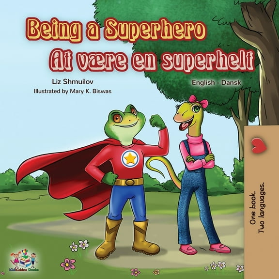 Englis Danish Bilingual Collection Being a Superhero (English Danish Bilingual Book), (Paperback)