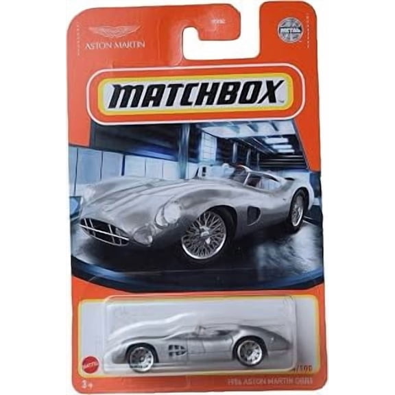 Matchbox 1956 Aston Martin DBR1 Silver 44 of 100