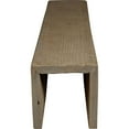 thumbnail image 4 of Ekena Millwork 10"W x 10"H x 10'L 3-Sided (U-beam) Rough Sawn Endurathane Faux Wood Ceiling Beam, Natural Honey Dew, 4 of 17