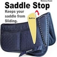 thumbnail image 6 of OrthoRide English Half Pad English Saddle Pad Quilted Correction Pad Adjustable 12 Memory Foam Inserts 4 Pockets Saddle Pads, Western Saddle, Dressage Half pad, 6 of 7