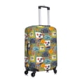 thumbnail image 3 of Balery Luggage Cover Hawaiian Style Print Suitcase Covers for Luggage Elastic Washable Suitcase Protector Fits 18-32 Inch Luggage-Large, 3 of 9
