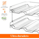 thumbnail image 4 of organizador de botellas de agua apilable para el gabinete, la organización de la despende de la cocina Xtellar transparente, 4 of 4