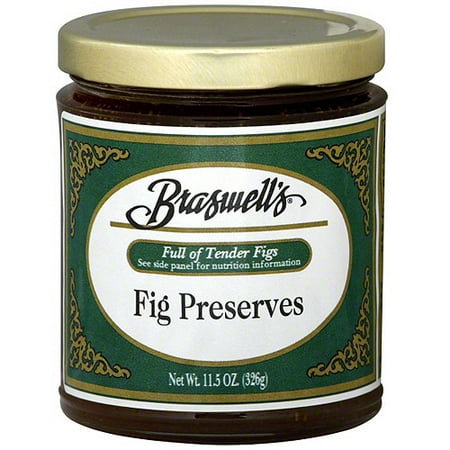 Braswell's Fig Preserves, 11.5 oz (Pack of 6) (Best Fig Jam Brand)