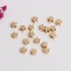 thumbnail image 1 of 50pcs Crown Beads: Spacer Beads Copper Loose Charms with 5mm Hole - for DIY Necklace Bracelet Jewelry Craft Projects and Handmade Accessories, 1 of 3