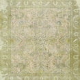 thumbnail image 1 of Ahgly Company Indoor Square Traditional Copper Green Oriental Area Rugs, 6' Square, 1 of 6
