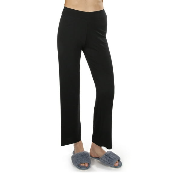 MeMoi Women's Rayon from Bamboo Pants - Womens - Female (S, Black)