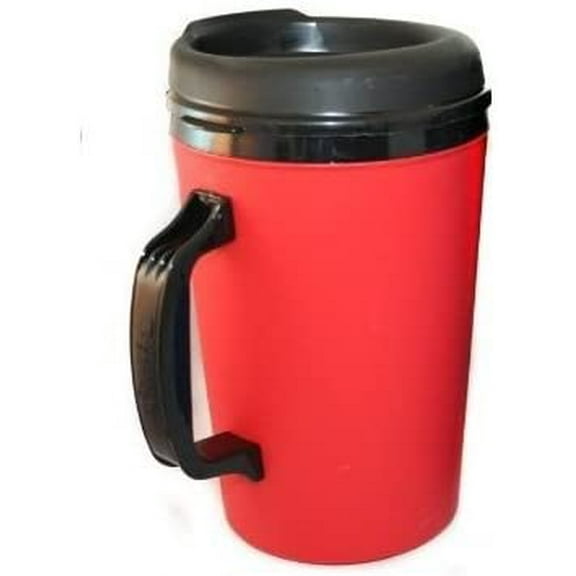 34 Oz Thermoserv Foam Insulated Coffee Mug- Red$$Home Decor, Kitchen, & Other