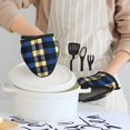 thumbnail image 6 of Non-Slip Mini Oven Mitts With Duck Beak Design Are Easy To Take Off And Wear And Easy To Hang For Oven Pot Tripod Barbecue Casserole Cornflowerblue Buffalo Plaid Check Tartan Scotland_3 1 Pc, 6 of 7