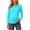 Sky Blue, variant on SBYOJLPB Maternity Tops for Women Solid Color Long Sleeve Round Neck Leisure Pregnancy Clothes Top
