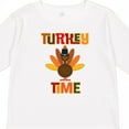 thumbnail image 4 of Inktastic Thanksgiving Turkey Time Boys or Girls Long Sleeve Toddler T-Shirt, 4 of 5