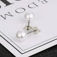 thumbnail image 5 of S925 Sterling Silver Earring Backs Replacements for Studs, 12Pcs/6Pairs Pierced Backings Secure Posts, Hypoallergenic Safety Locking Butterfly Ear Ring Stoppers 5.9x5.4x3.3mm, 5 of 8