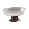 thumbnail image 3 of Cuenco de pedestal decorativo, frutero, cuencos decorativos para platos de frutas, para hotel Blanco, 3 of 9