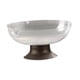 thumbnail image 3 of Cuenco de pedestal decorativo, frutero, cuencos decorativos para platos de frutas, para hotel Blanco, 3 of 9