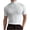 White, variant on Workout Shirts for Men Cotton,Mens T Shirt Short Sleeve Basic Mock Turtleneck Slim Fit Undershirt Pullover Thermal Solid Tops