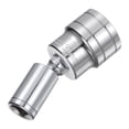 thumbnail image 6 of Uxcell 1/2" Drive 30mm Shallow Socket Swivel Joints Hex Shank Impact Driver Adaptor Set, 6 of 7