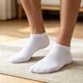 thumbnail image 4 of LOOIKOOS 10 Pairs Mens Ankle Socks, Lightweight Low Cut Athletic Socks for Sports Running Workout Daily Wear, 4 of 8
