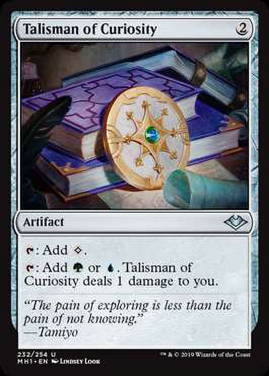 MtG Modern Horizons Uncommon Talisman of Curiosity (Foil) #232