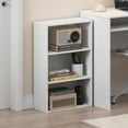 thumbnail image 2 of Furinno Basic 3-Tier Open Shelf Bookcase, Bookshelf, Storage Organizer, 7 x 17 x 26, White, 2 of 4