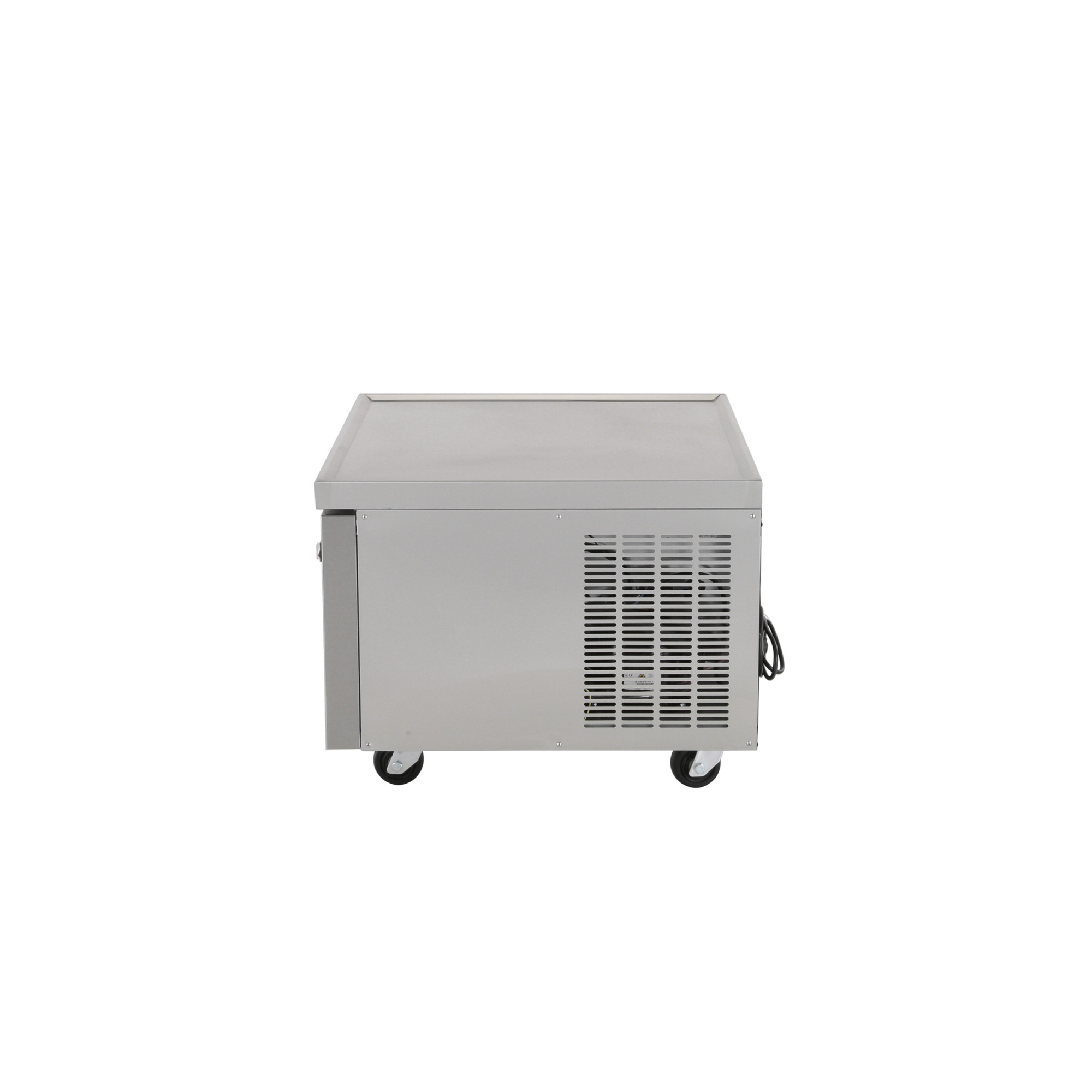 Norpole 36 in. W 6.5 cu. ft. Chef Base Commercial Specialty Refrigerator in Stainless Steel in Stainless Steel