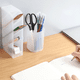 thumbnail image 5 of Organizador de lápices de escritorio multifuncional de gran tamaño, 2 uds., soporte para rotuladores/lápices, caja de almacenamiento para oficina, escuela, suministros para el hogarEstilo:, 5 of 5