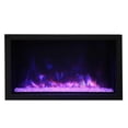 thumbnail image 2 of Smart 40″ Wide – Deep Indoor or Outdoor Electric Built-in only with Black Steel Surround, 2 of 6