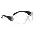 thumbnail image 3 of Gafas protectoras de plástico resistentes a impactos ultravioleta, gafas de seguridad para ciclismo al aire libre, lentes transparentes, patas negras., 3 of 12