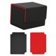 thumbnail image 1 of Caja de baraja de cartas coleccionables TCG Premium Zulema Estuche de cuero PU rojo capacidad 100 tarjetas, 1 of 8