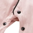 thumbnail image 6 of Girls Boys Cotton Long Sleeve Jumpsuit Loungewear Baby Striped Romper Pajamas Outfits, 6 of 8
