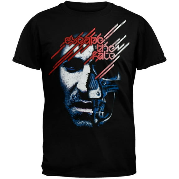 Escape The Fate Men's Metal Head Short Sleeve T Shirt