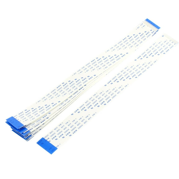 Uxcell B Type AWM 20624 80C 60V VW-1 Flexible Flat Cable FFC 0.04" Pitch 20 Pin 7.87" 20Pcs