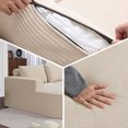 thumbnail image 6 of Soscana 104.9" L Shaped Sectional Sofa with Chaise, Boneless Sofa Couch Corduroy Fluffy Couch with Deep Seat,for Living Room,Apartment, No Assembly, 6 of 8