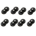 thumbnail image 1 of Paquete de 8 ruedas giratorias resistentes con frenos, ruedas de 2,5 pulgadas con placa giratoria para muebles, movimiento suave de 360 grados para facilitar el movimiento, ideales para, 1 of 6