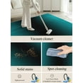 thumbnail image 5 of Turquoise and Area Rug for Bedroom 2.7x5 Ft Black Gradient Super Soft fuzzy Throw Rug Non-Slip Fluffy Plush Indoor Floor Carpet for Living Room Nursery Home Decor, 5 of 8